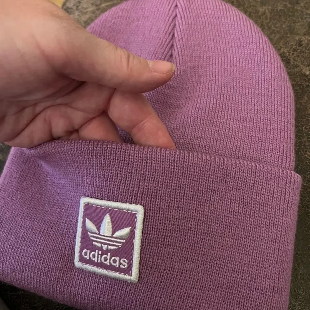 Adidas Originals Trefoil Large Cuff Beanie